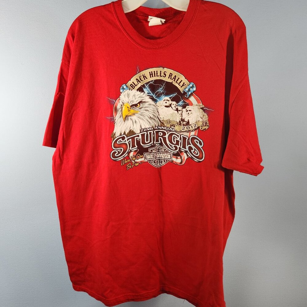 Harley Davidson 72nd Sturges Black Hills Rally 🏍 Deadwood Size XL (OO-15)